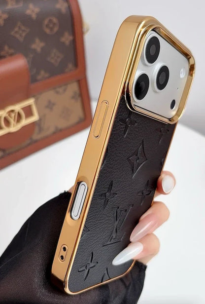 Luxury LV Classic Monogram Case 13-18 Pro & Pro Max