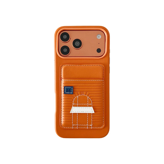 Card Holder Hermes Case for iPhone 13-17 Series