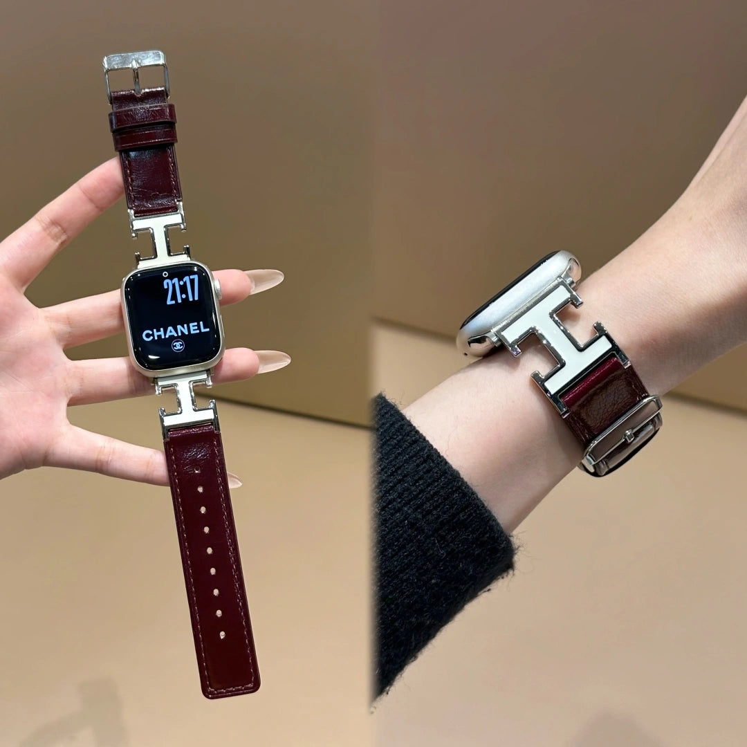 D-H Calf Leather Strap