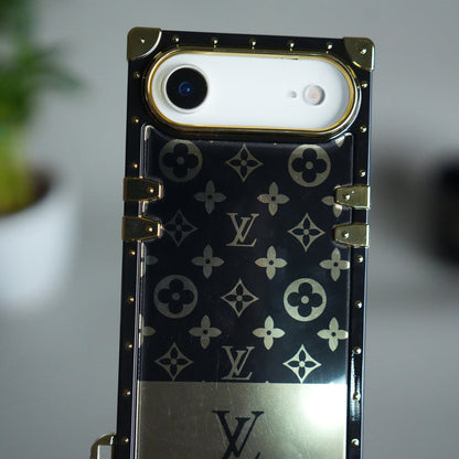 Luxury Brand Shiny Trunk Case For iPhone 17-12