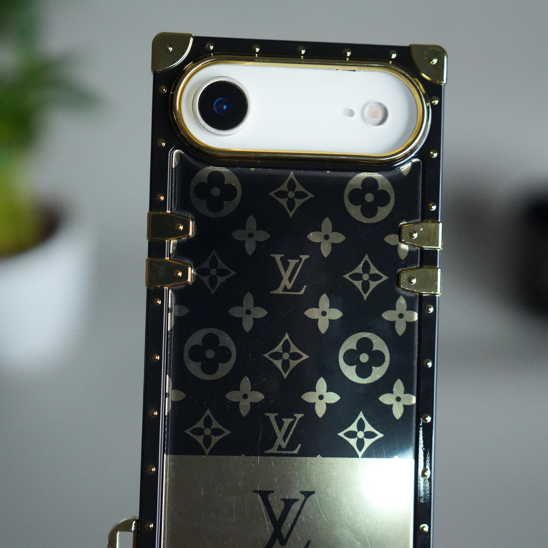Luxury Brand Shiny Trunk Case For iPhone 12-18 Pro & Pro Max
