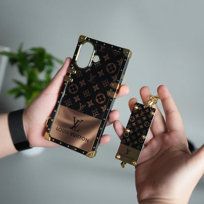 Luxury Brand Shiny Trunk Case For iPhone 12-18 Pro & Pro Max