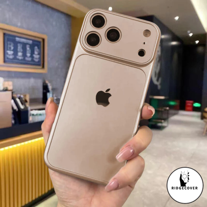 Luxury Matte Glass Case For iPhone 17 16 15 14