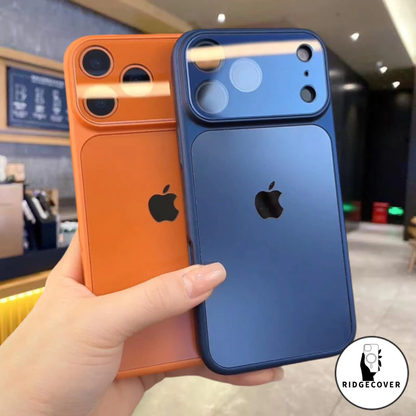 Luxury Matte Glass Case For iPhone 17 16 15 14