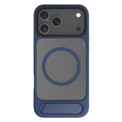 MagSafe Invisible Tilt Holder PC Hybrid TPU Case For iPhone 17 / 16 / 15 / 14