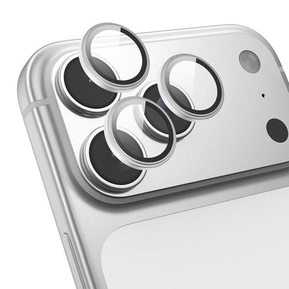 Orange Metal Glass Camera Lens Protector For iPhone 17/ 16 / 15 / 14