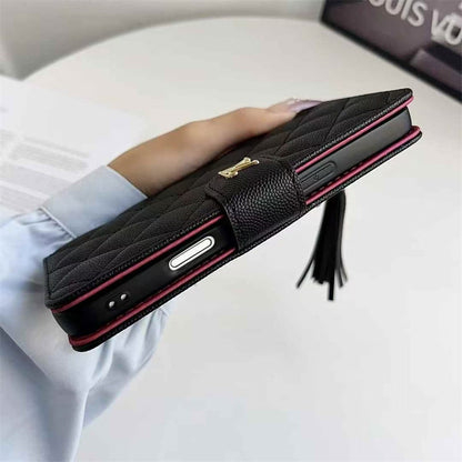 Premium Louis Vuitton Leather Case for iPhone Case 12-18 Pro & Pro Max