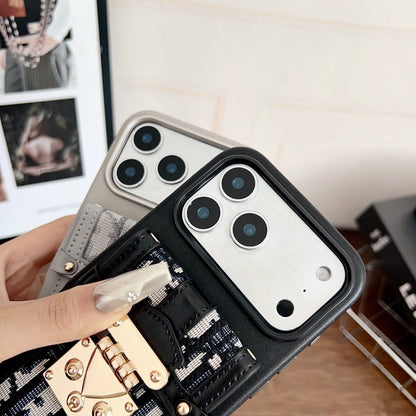 Fashion Dior Crossbody Phone Case iPhone 13-18 Series