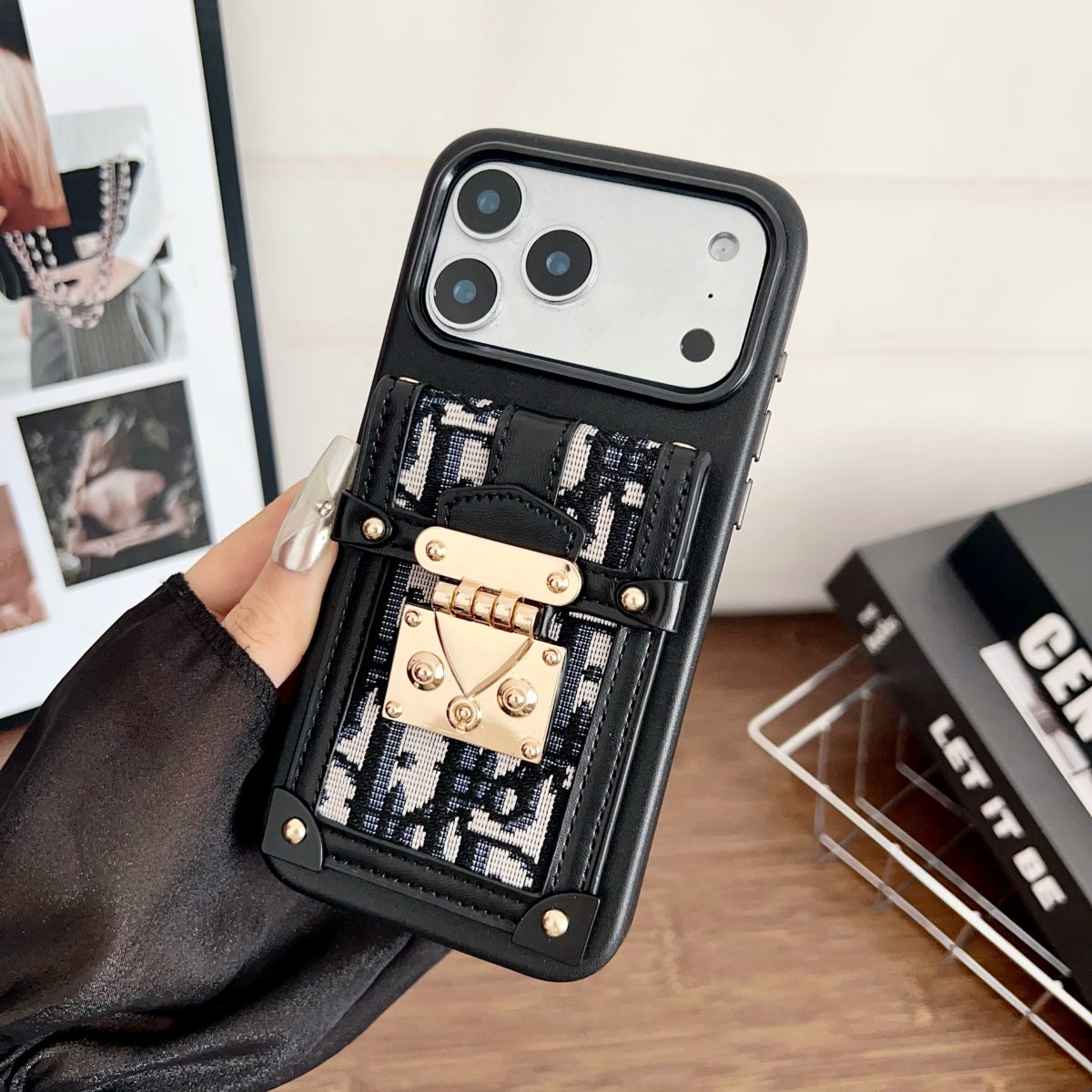 Fashion Dior Crossbody Phone Case iPhone 13-18 Series