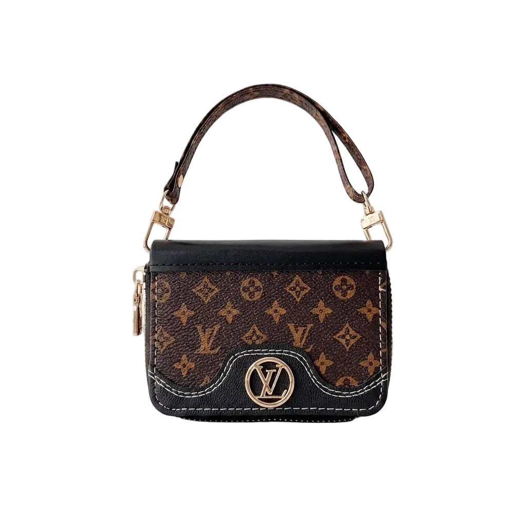 Mini Handbag Zip Wallet Gucci Card Holder Leather Coin Purse