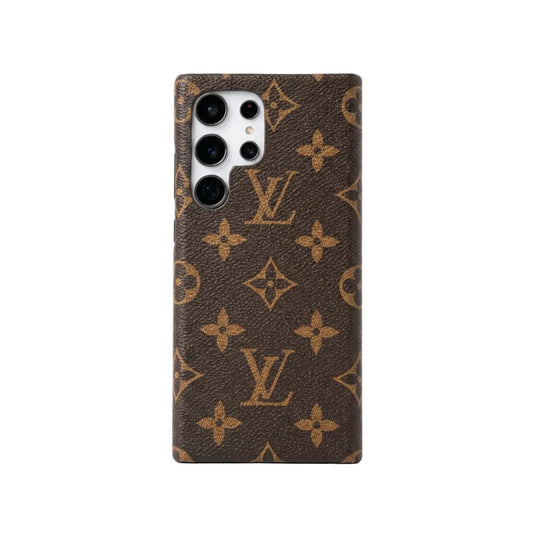 Luxury Designer Style PU Leather Case for Samsung Galaxy S22-S26 Series