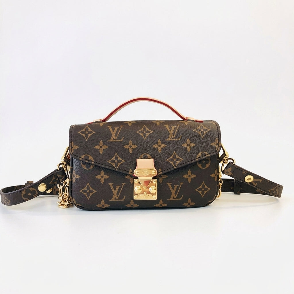 Fashion Brand Crossbody Bag with a Side Slot for Storing Cards