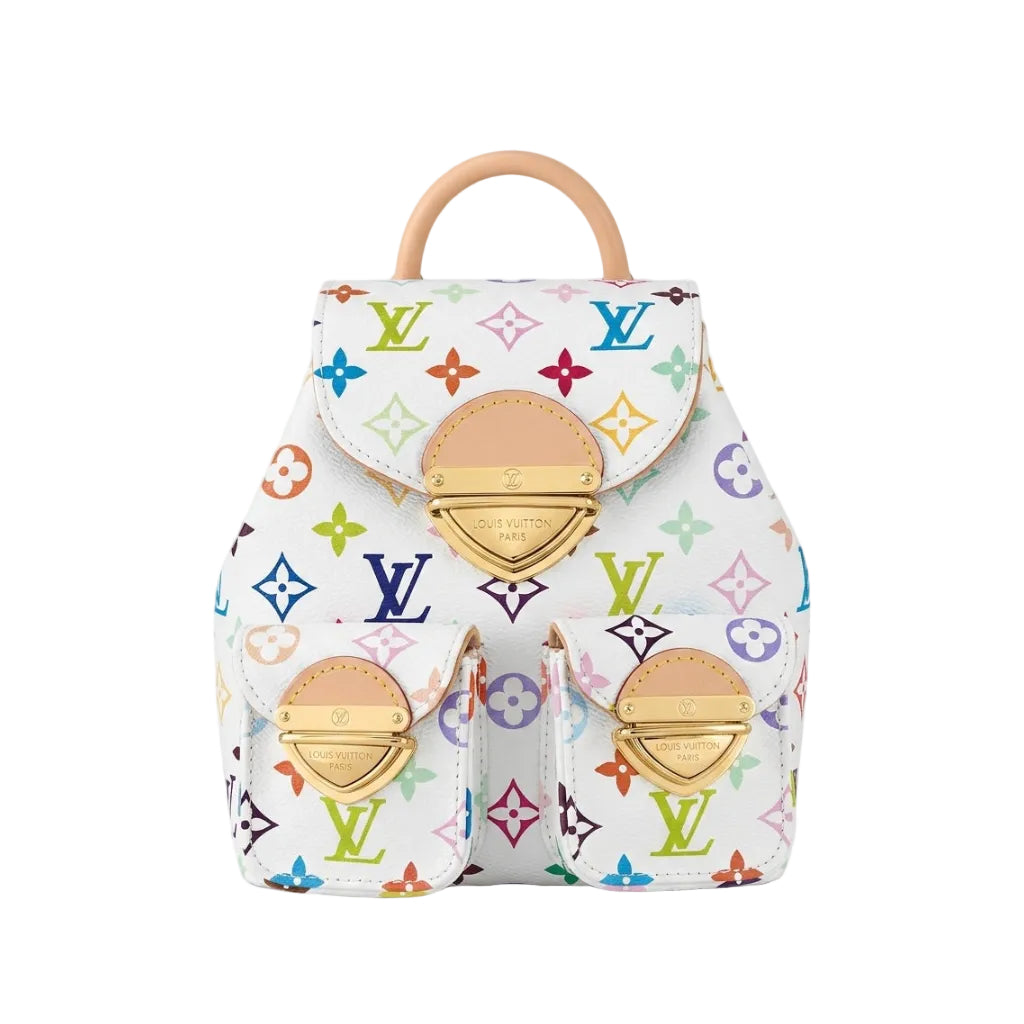 Luxury Louis Vuitton women's backpack, Monogram