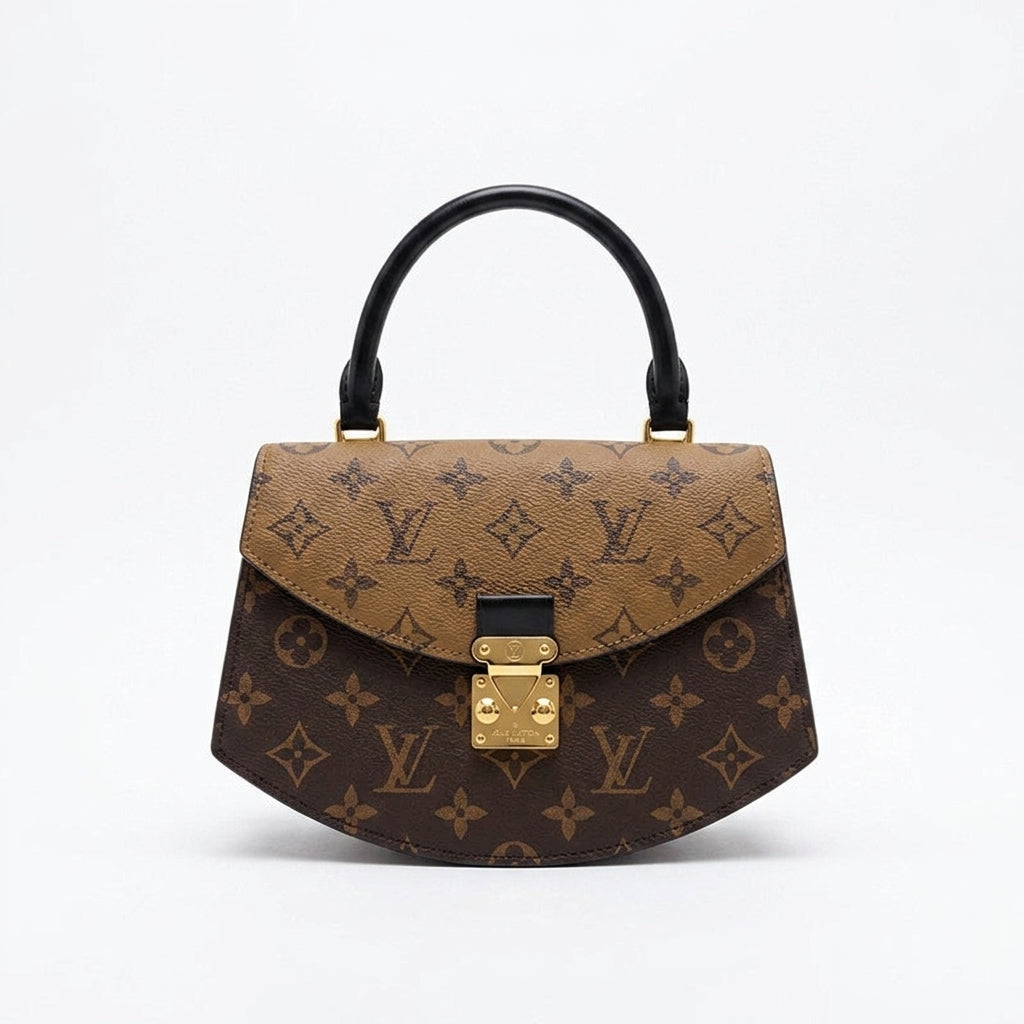 Louis Vuitton Monogram Canvas Handbag With Chain