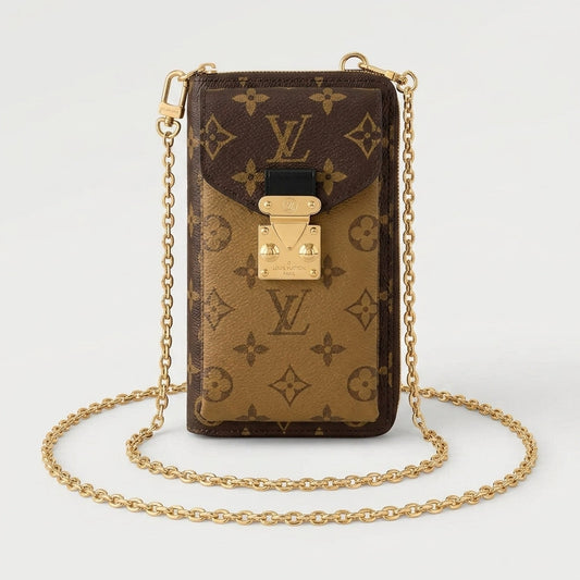 Fashion Louis Vuitton Crossbody Phone Bag Trunk Vertical