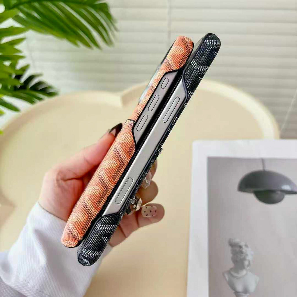 Luxury GYD Phone Case Card Holder for iPhone 13-18 Pro & Pro Max
