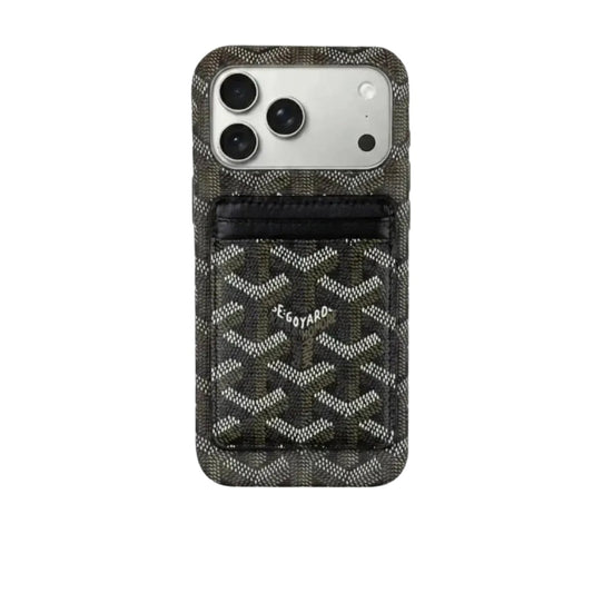 Premium GYD Black MagSafe Case with Cardholder for iPhone 12-18 Pro & Pro Max