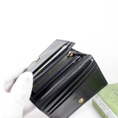 Black Luxury Wallet Soft Lambskin Leather