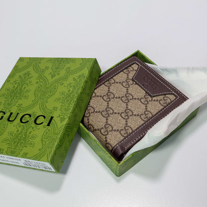 Elegance Leather Wallet Canvas