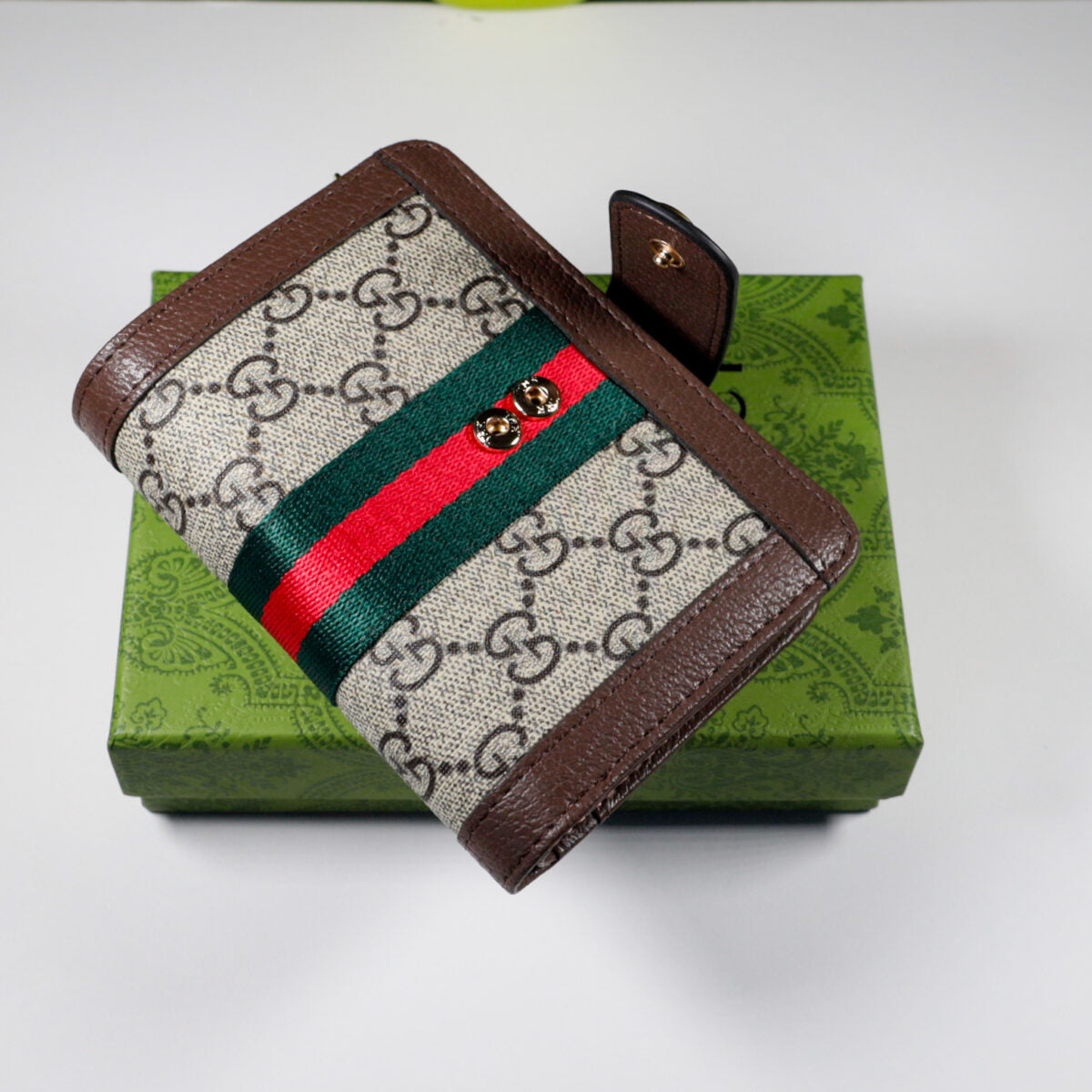 Luxury Trifold Wallet Card Holder
