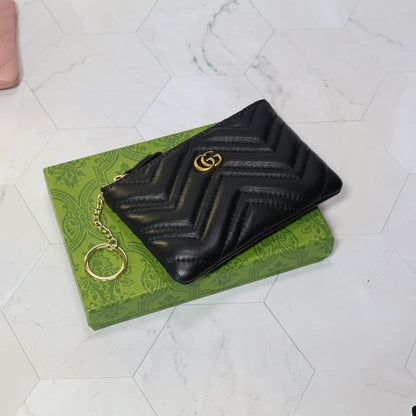 Marmont Zipper Mini Wallet Card Holder