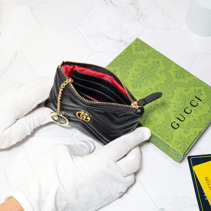 Marmont Zipper Mini Wallet Card Holder