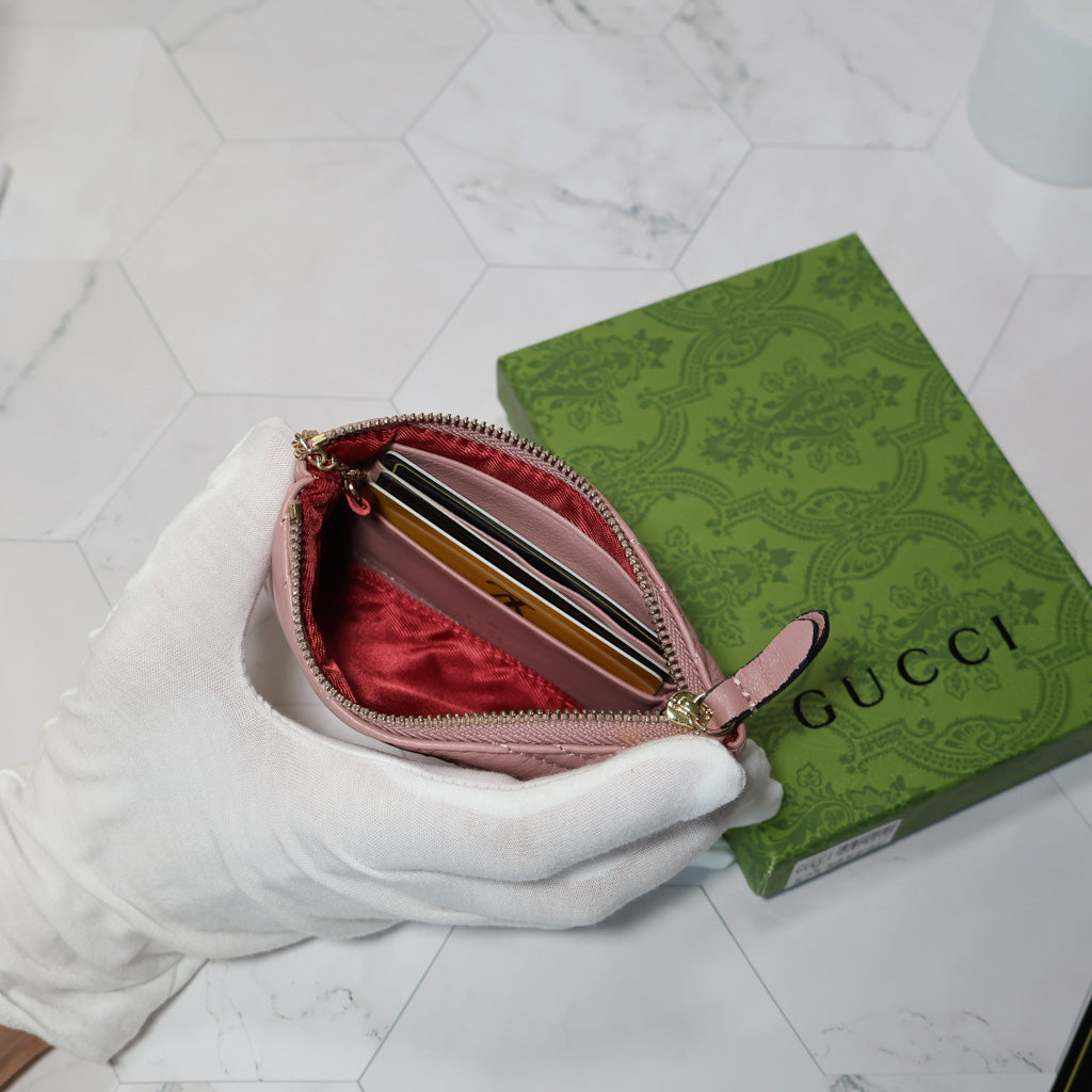 Marmont Zipper Mini Wallet Card Holder