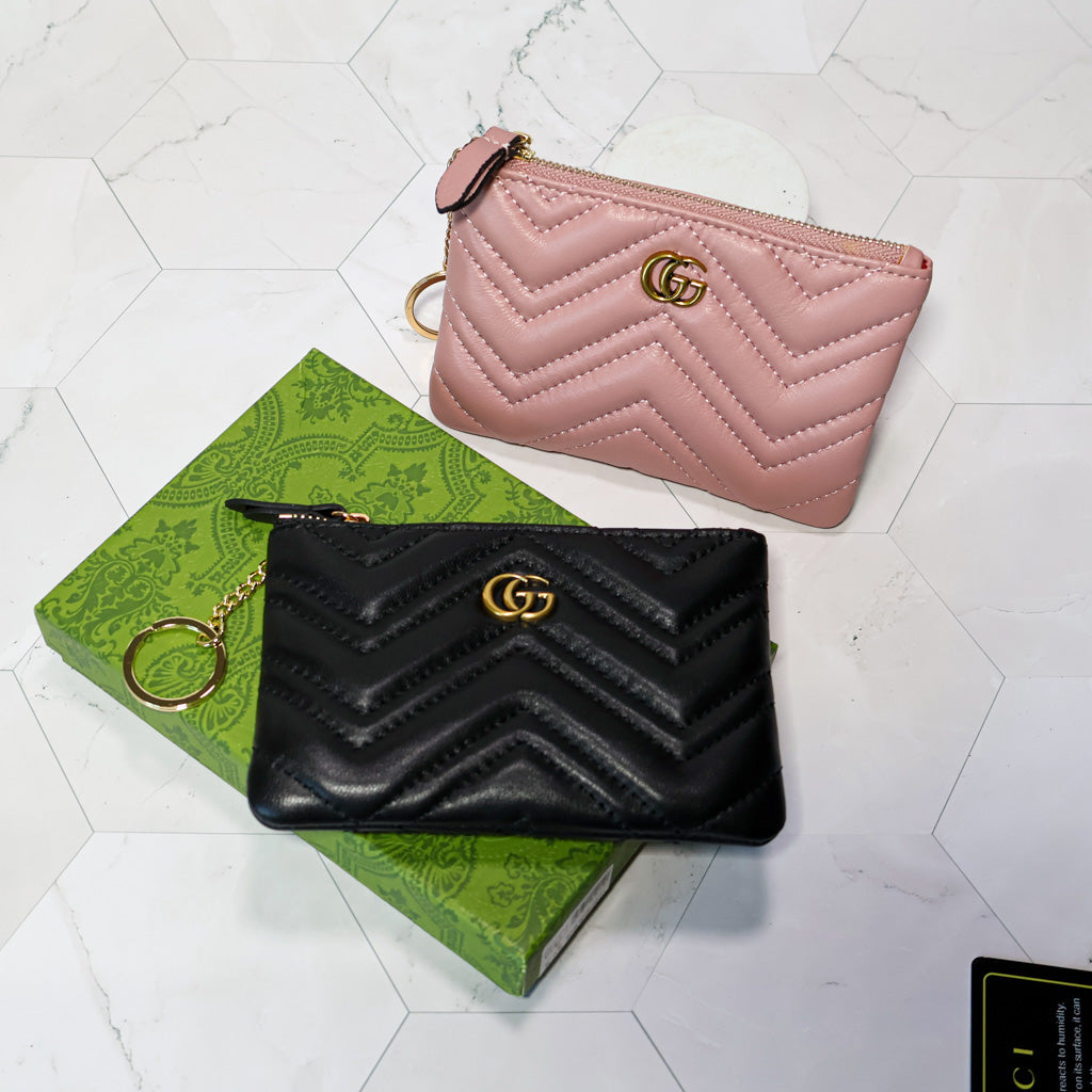 Marmont Zipper Mini Wallet Card Holder