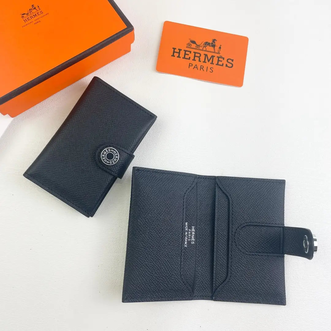 Luxury HRMS Calfskin Card Holder