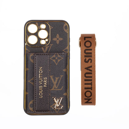 Luxury Leather Wallet Card Holder Phone Case For iPhone 13-17
