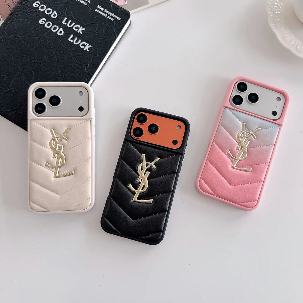 Premium YSL iPhone Case For iPhone 13-18 Pro & Pro Max