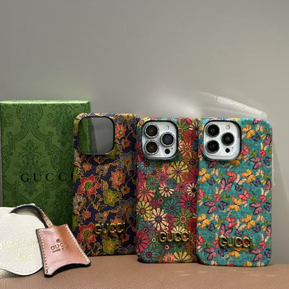 Luxury Stylish Flower iPhone Case
