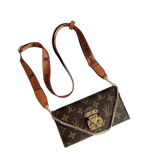 Monogram LV Luxurious Phone Case With Strap theroxymob