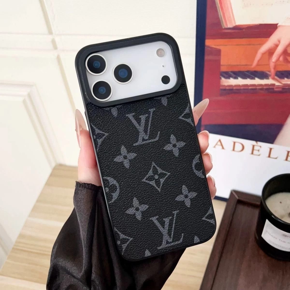 Luxury Designer Leather Phone Case For iPhone 12-17