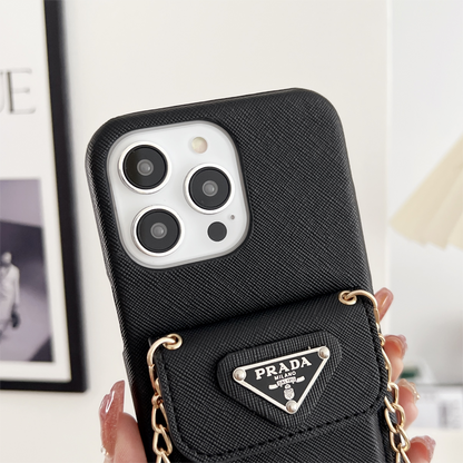 Luxurious leather iPhone case