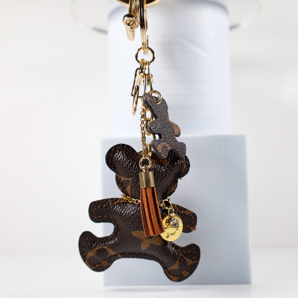 Luxury Bear Key Chain Bag Charm Accessory