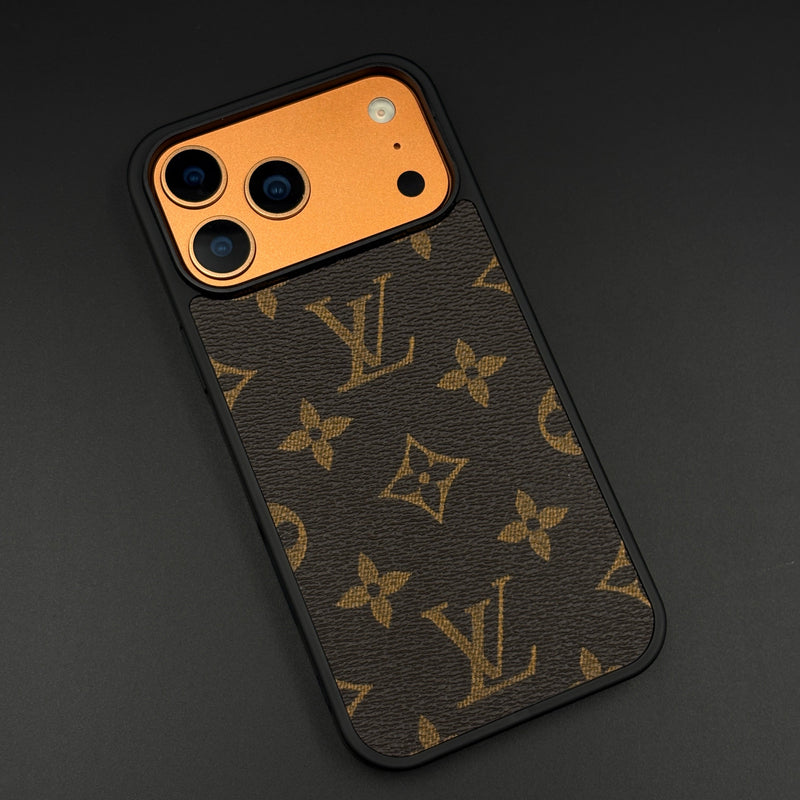 Luxury Designer Leather Phone Case For iPhone 12-17