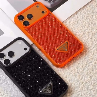 Haute Crystal Embellished Phone Case For iPhone 13-18 Pro & Pro Max