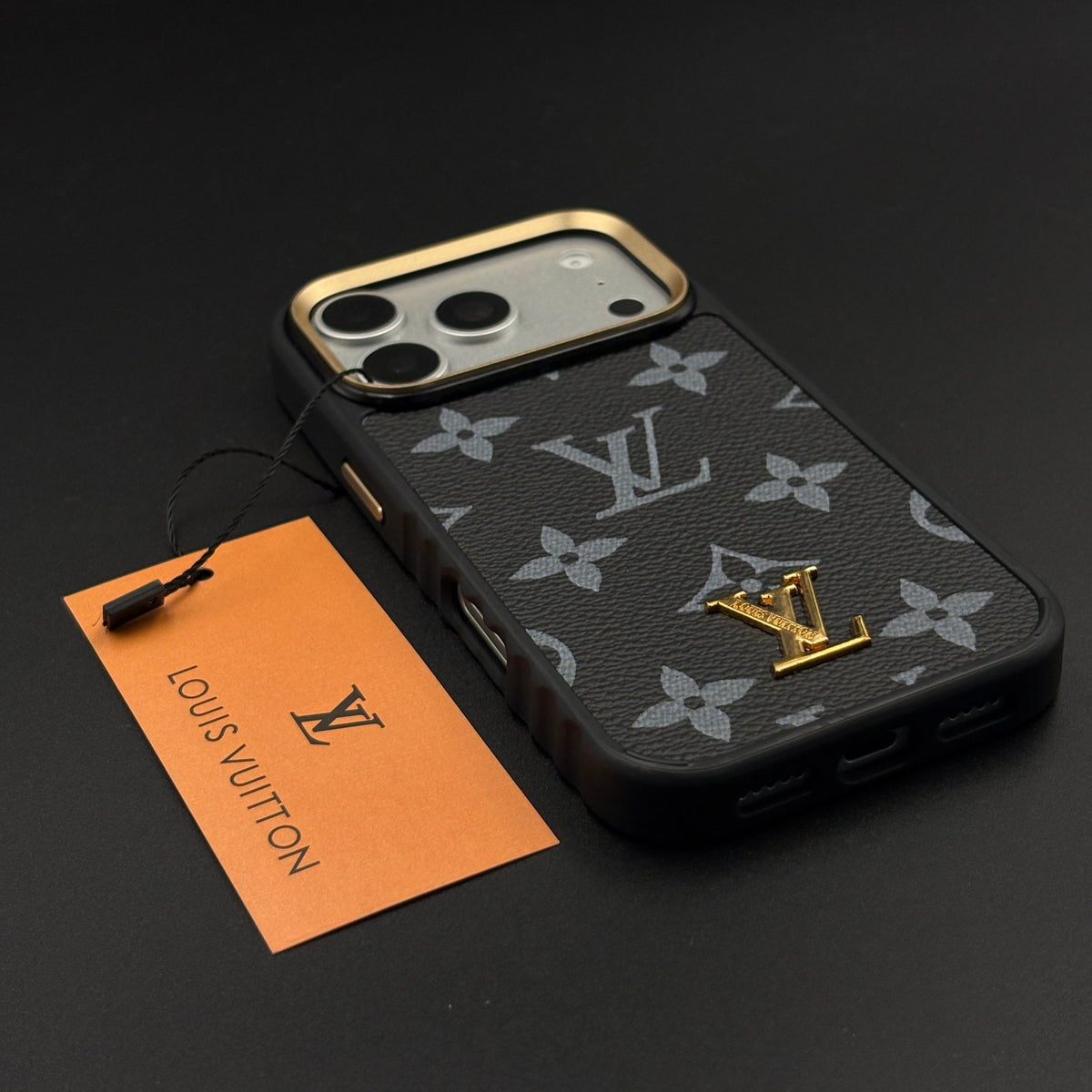 Luxury Fashion Brand Classic Monogram Case 13-18 Pro & Pro Max