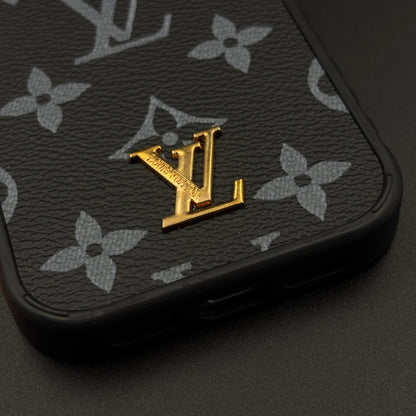 Luxury Fashion Brand Classic Monogram Case 13-18 Pro & Pro Max