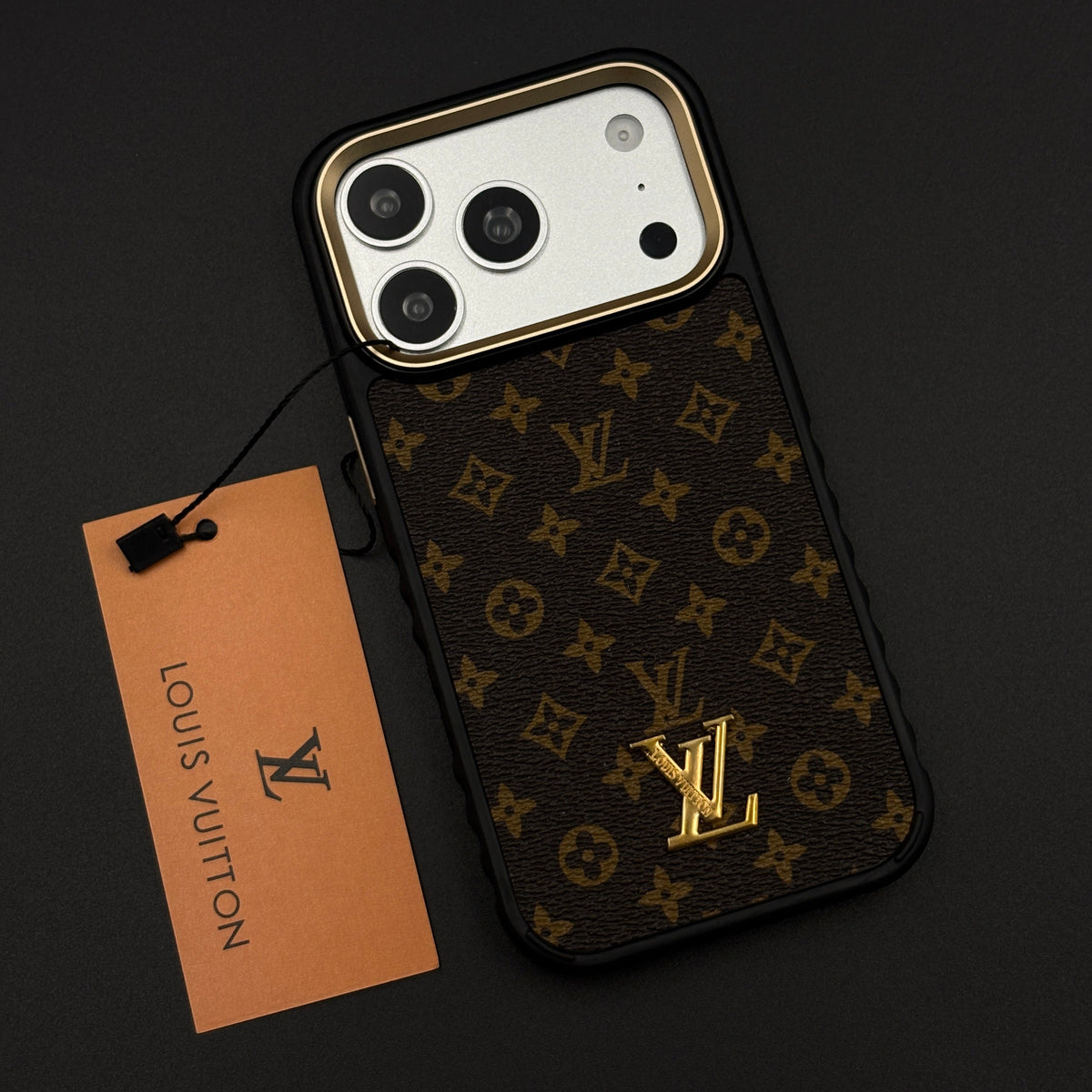 Luxury Fashion Brand Classic Monogram Case 13-18 Pro & Pro Max