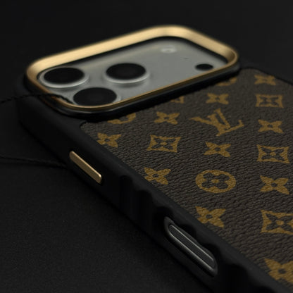 Luxury Fashion Brand Classic Monogram Case 13-18 Pro & Pro Max