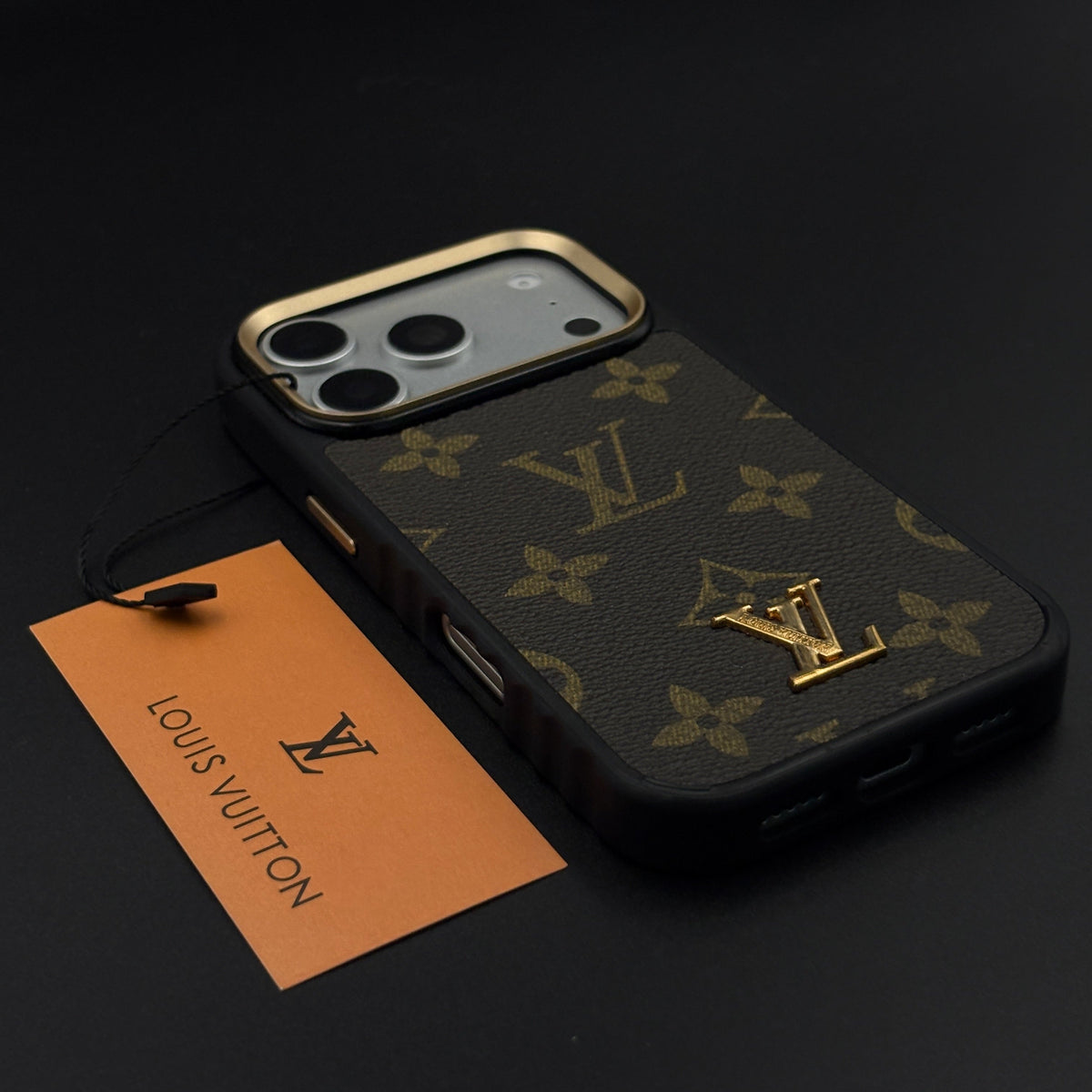 Luxury Fashion Brand Classic Monogram Case 13-18 Pro & Pro Max