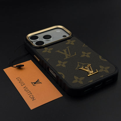 Luxury Fashion Brand Classic Monogram Case 13-18 Pro & Pro Max