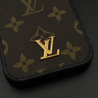 Luxury Fashion Brand Classic Monogram Case 13-18 Pro & Pro Max
