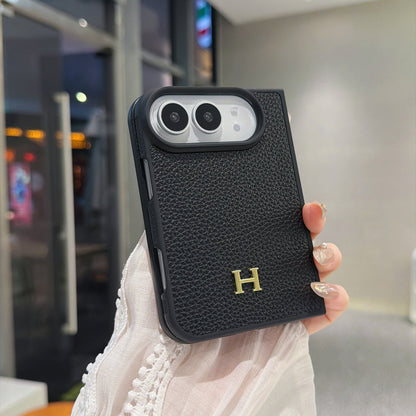 Classic HERMES Monogram Canvas Case for iPhone Duo