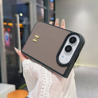 Classic HERMES Monogram Canvas Case for iPhone Duo