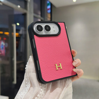 Classic HERMES Monogram Canvas Case for iPhone Duo