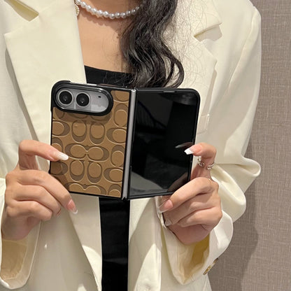 Luxury CH Monogram Canvas Case for iPhone Duo