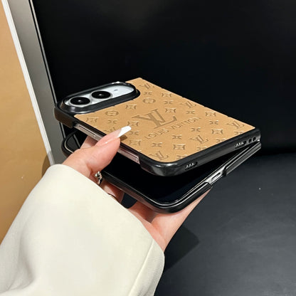 Luxury LV Monogram Canvas Case for iPhone Duo